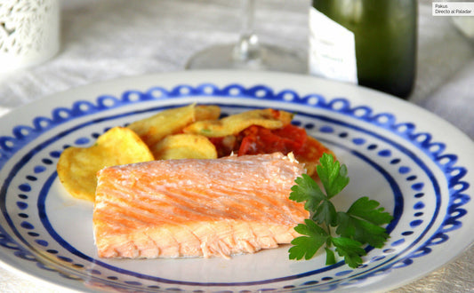 Salmón al horno