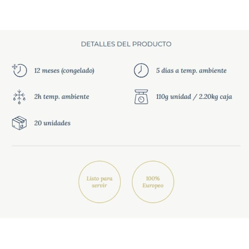 Muffin Manzana Toffee 110g 1 Caja 20 Unidades