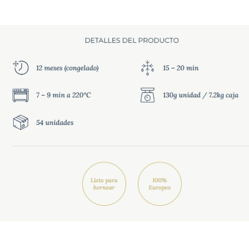 Ciabatta 130g 1 Caja 54 Unidades