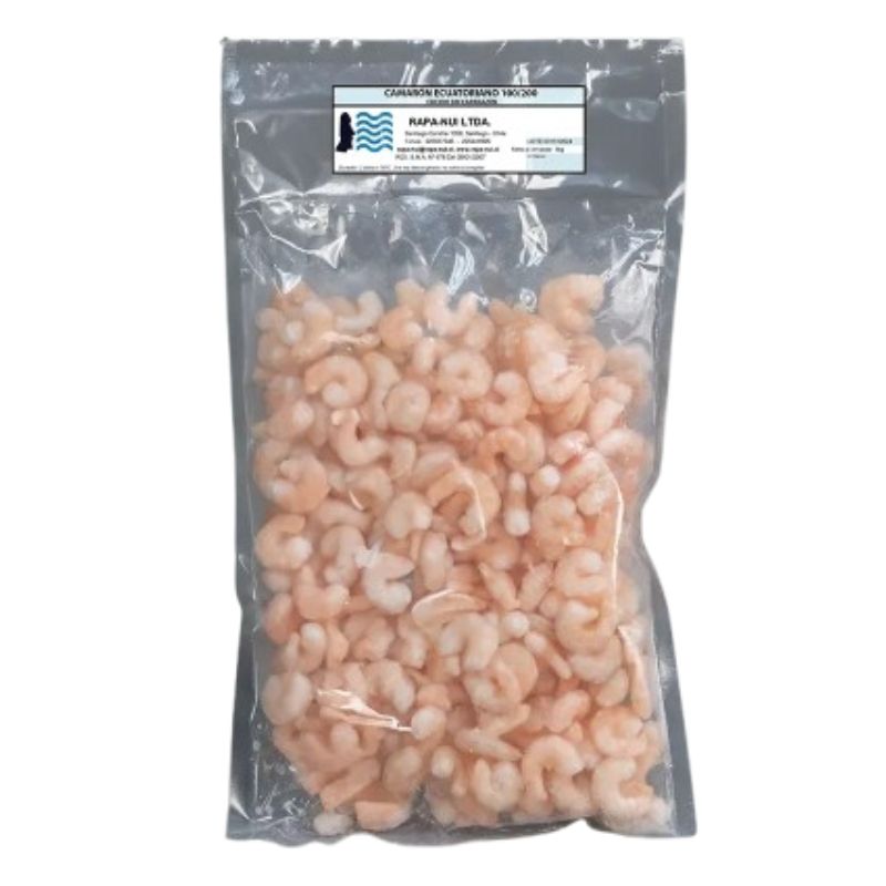 Camarón Cocido Pelado 100/200 1Kg