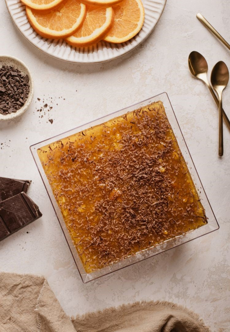 Mousse Chocolate Bitter 70% con confitura de naranja Le Bánquet 1.500ML