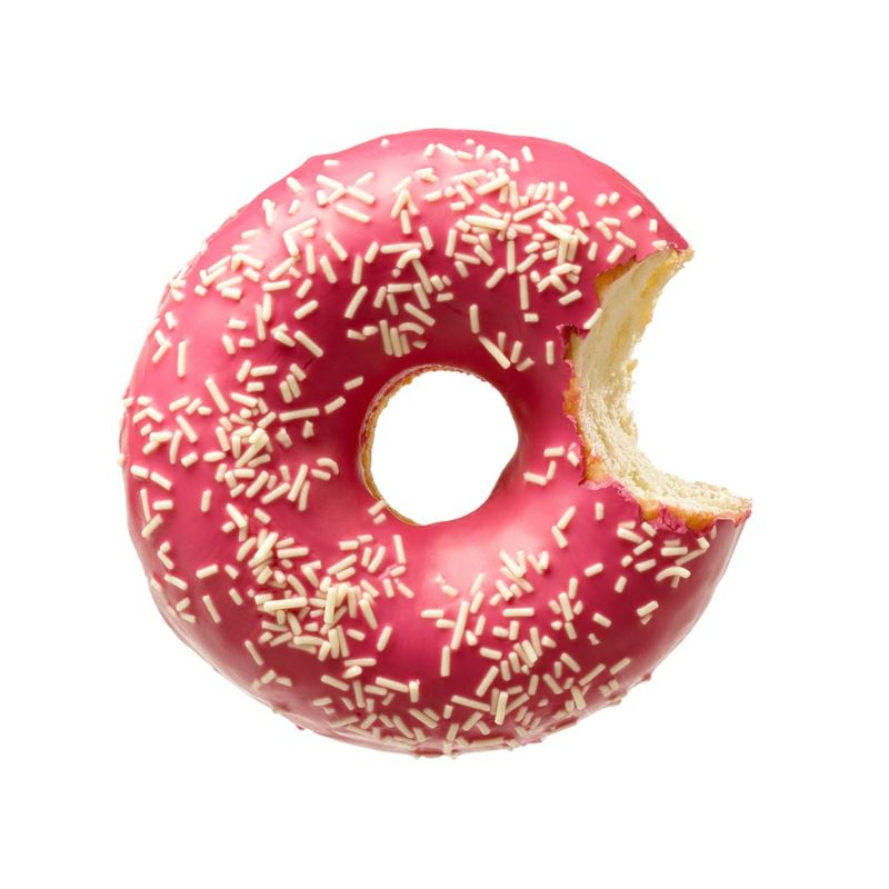 Donut Frutilla Chocolate Blanco