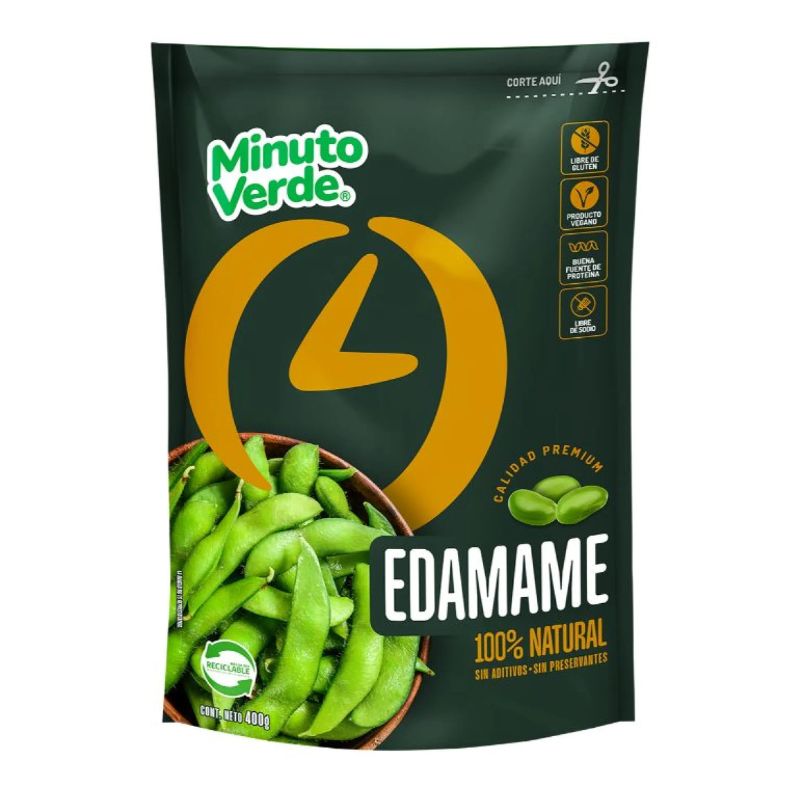 Edamame Minuto Verde 400grs