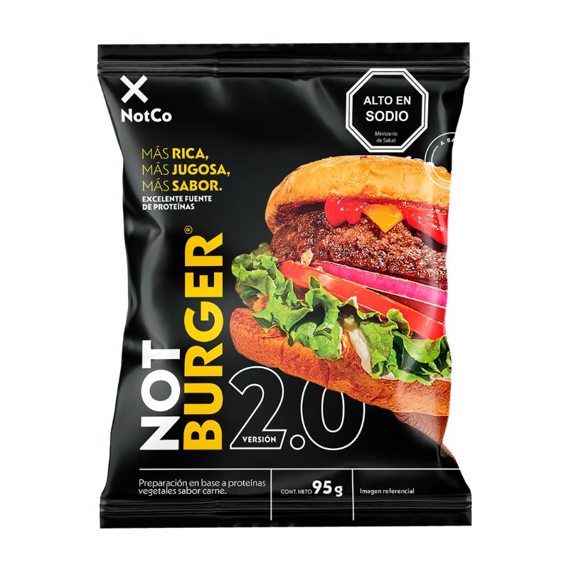 Hamburguesa NotCo Not Burger