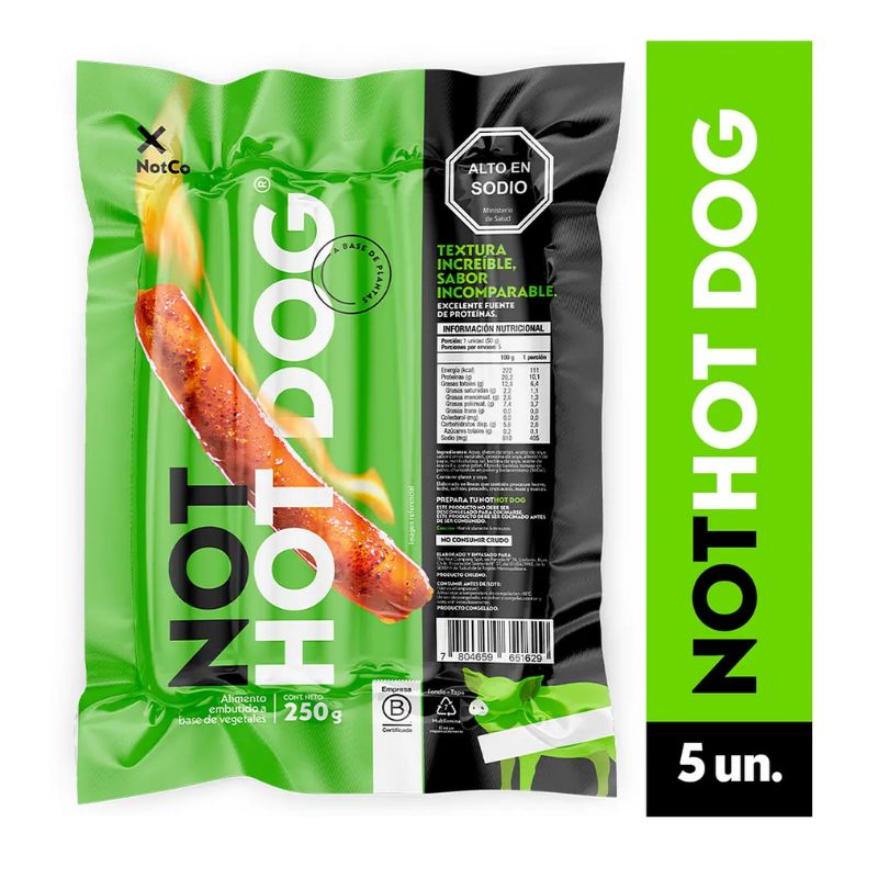 NotCo Not Hot Dog 250grs