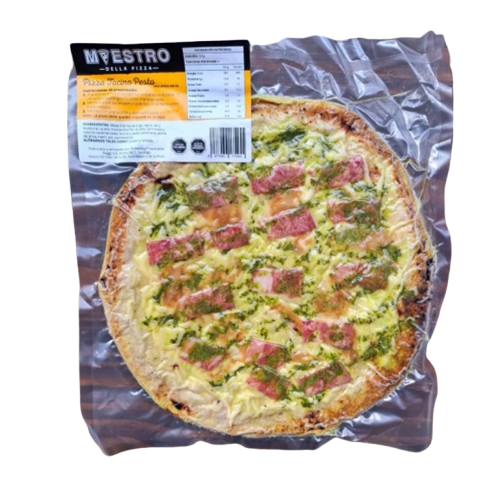 Pizza Tocino Pesto