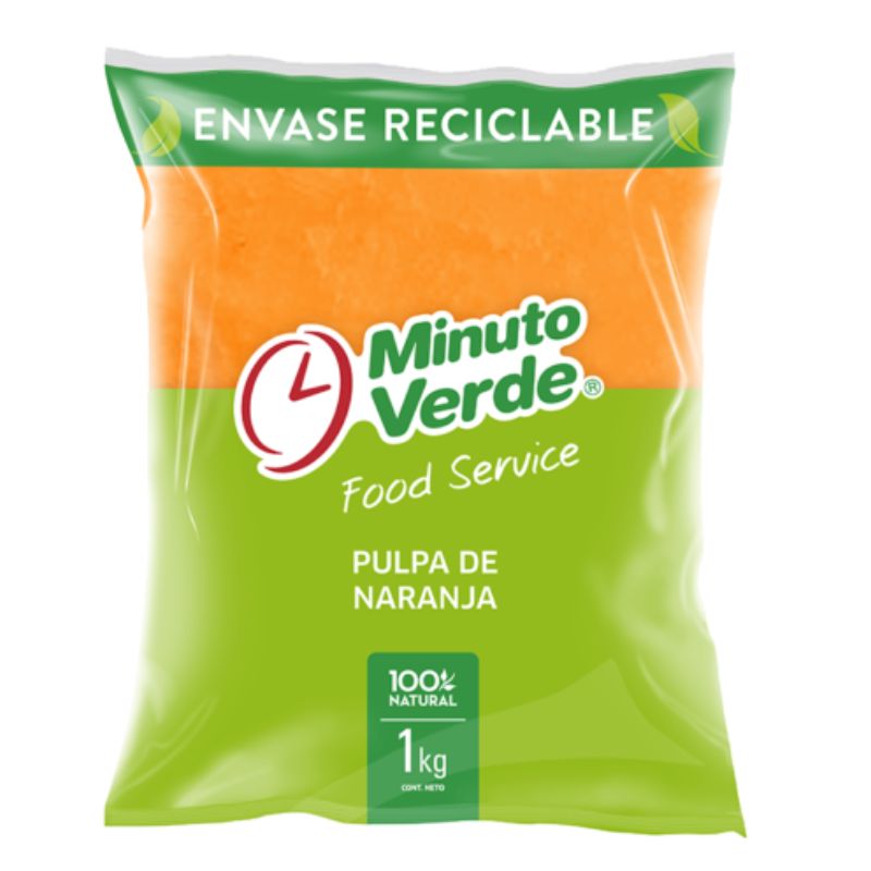 Pulpa de Naranja Minuto Verde 1kg