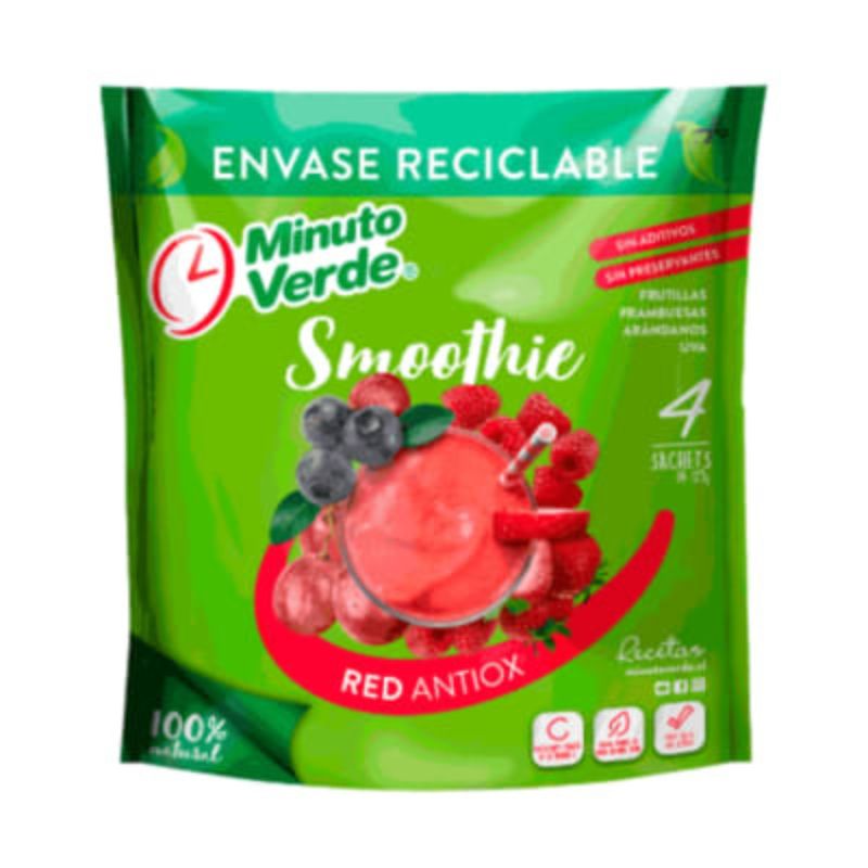 Smoothie Red Antiox Minuto Verde 500grs