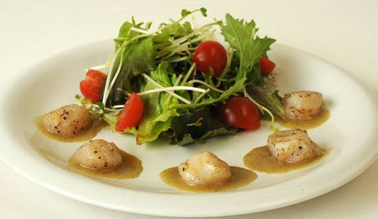 Ostiones con Salsa de Vainilla