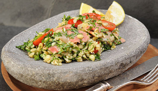 Mote con Machas y Salsa Verde