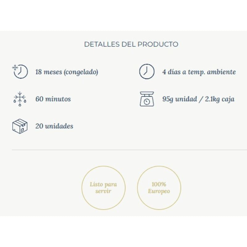 Muffin Caramelo Salado 95g 1 Caja 20 Unidades