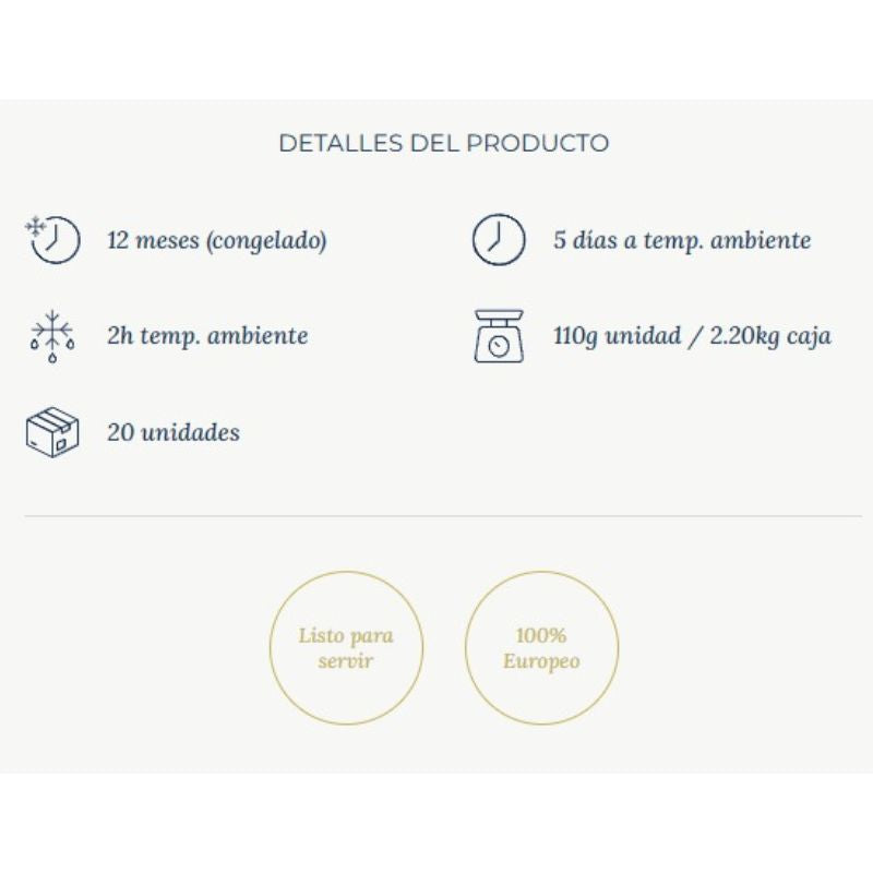 Muffin Cheesecake Arándanos 113g 1 Caja 20 Unidades