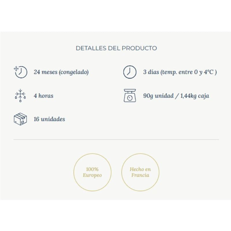 Cheesecake Frutos Rojos 90g 1 Caja 16 Unidades