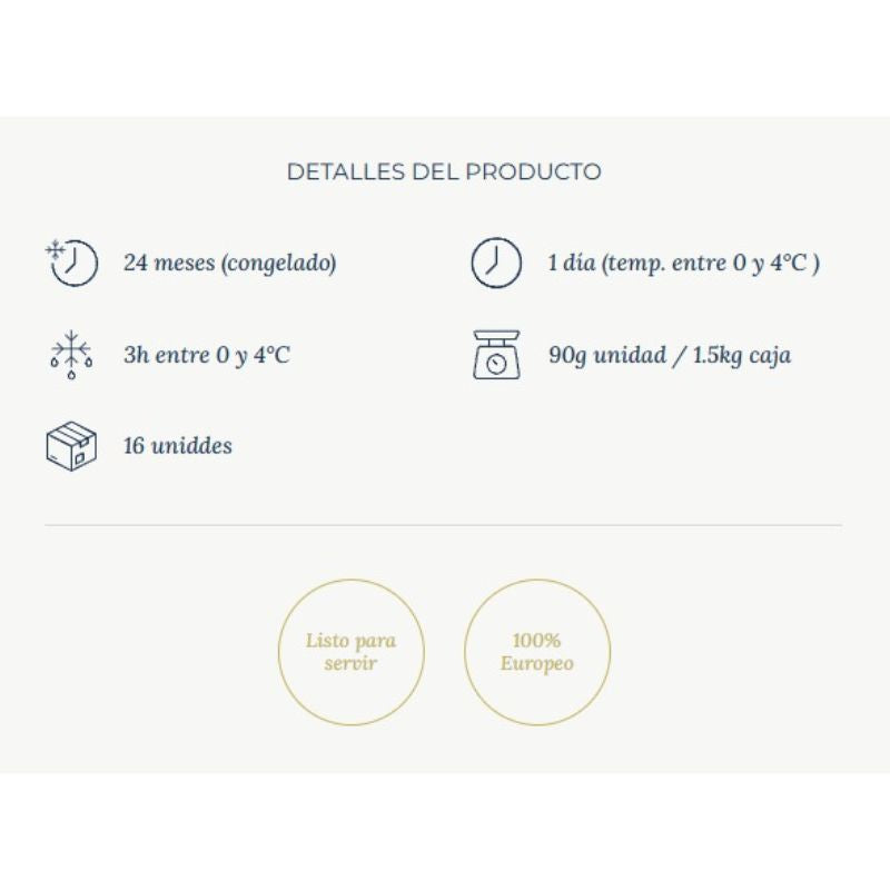 Pie Limón Merengue 90g 1 Caja 16 Unidades