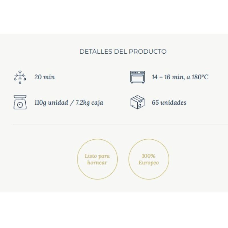 Baguette Integral 110g 1 Caja 65 Unidades