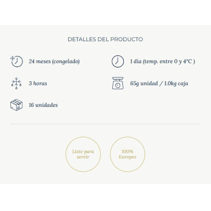 Lingote de Chocolate 65g 1 Caja 16 Unidades