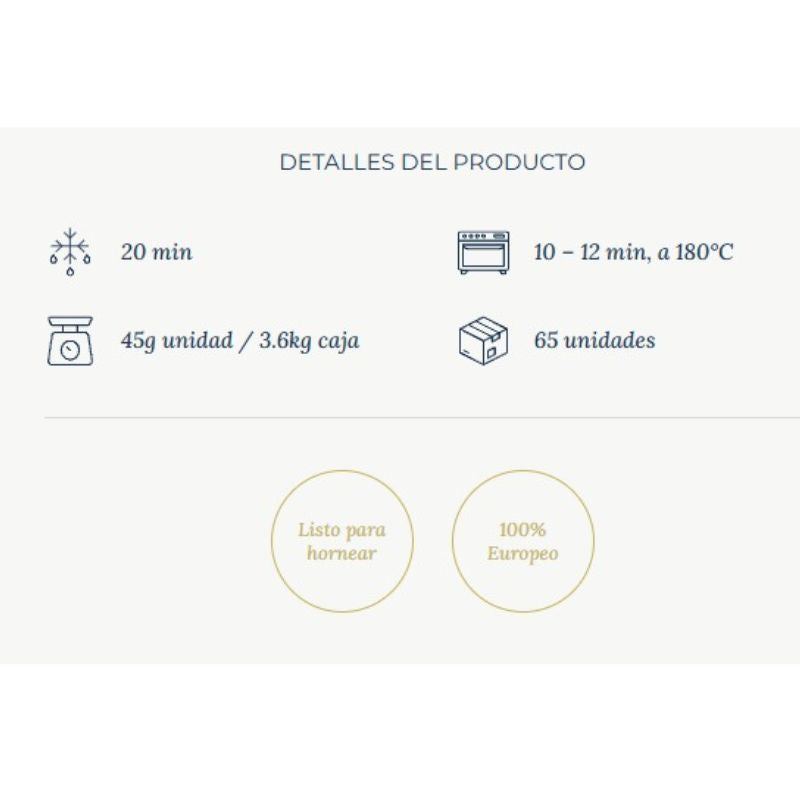 Baguette Blanco Mini 45g 1 Caja 65 Unidades