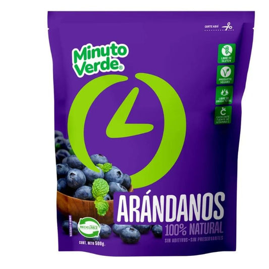 Arandanos Minuto Verde 400grs