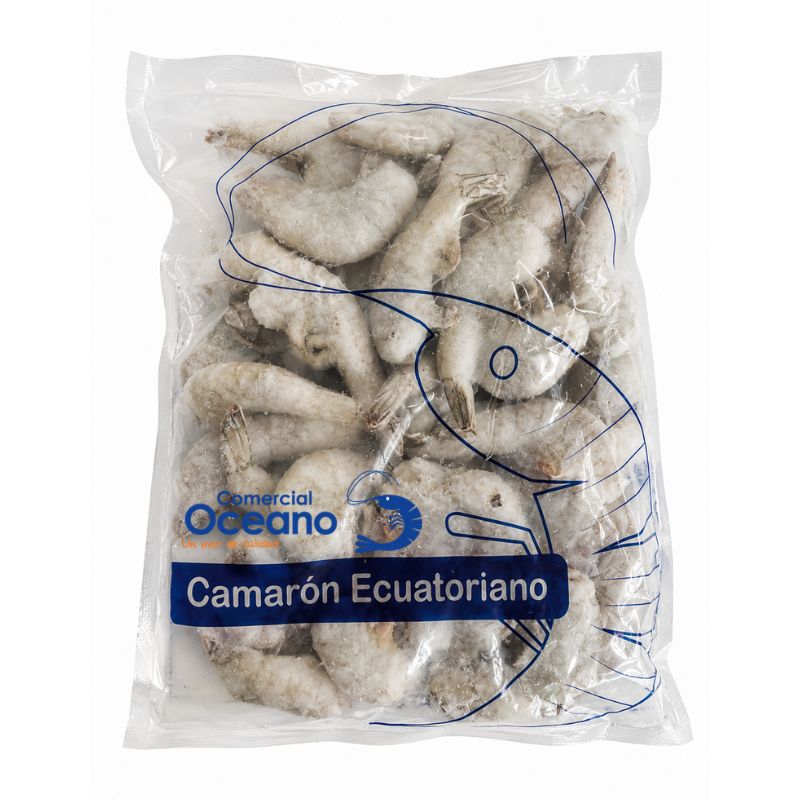 Camarón Ecu 36/40 Premium Cascara Crudo