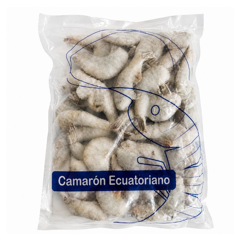 Camarón Ecuatoriano 36/40 Crudo Cascara