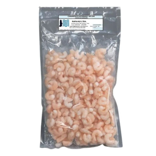 Camarón Cocido Pelado 100/200 1Kg