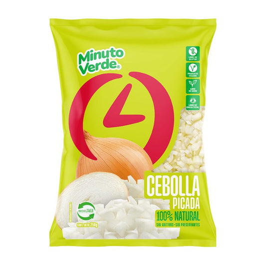 Cebolla Picada Minuto Verde 250grs