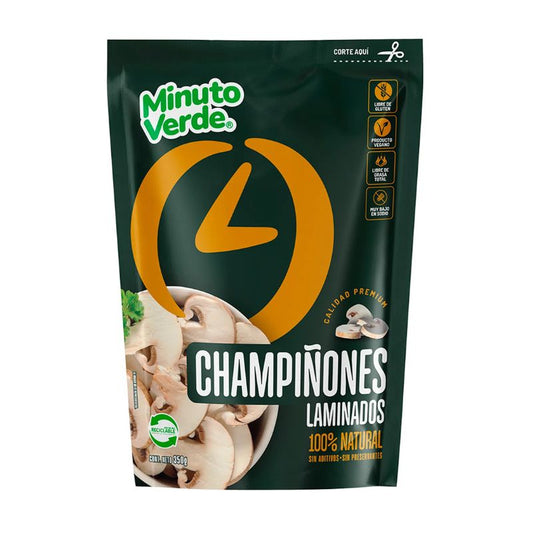 Champiñones Laminados Minuto Verde