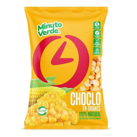 Choclo en Grano Minuto Verde 500grs