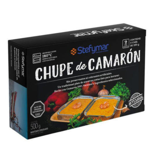 Chupe de Camarón Stefymar 500grs 2 Bandejas