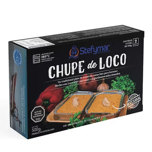 Chupe de Loco Stefymar 500grs 2 Bandejas