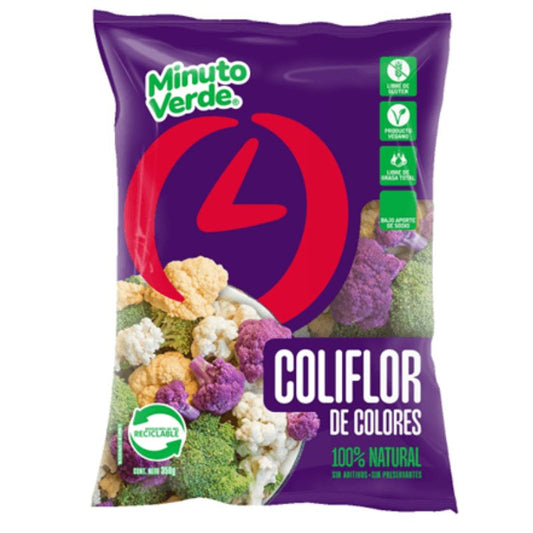Coliflor Colores Minuto Verde 350grs