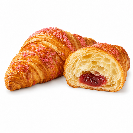 Croissant Relleno Frambuesa