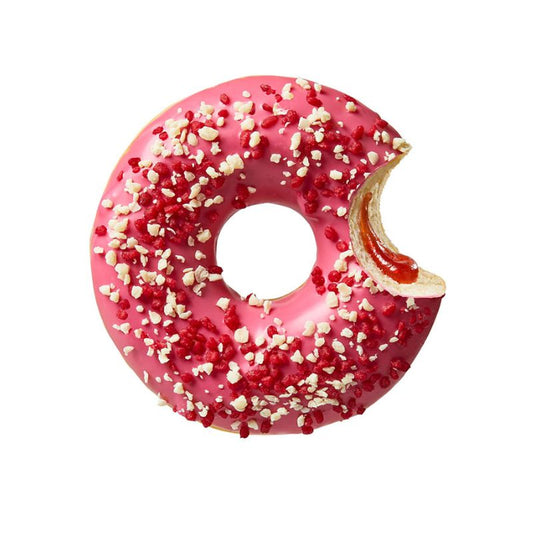 Donut Berry White