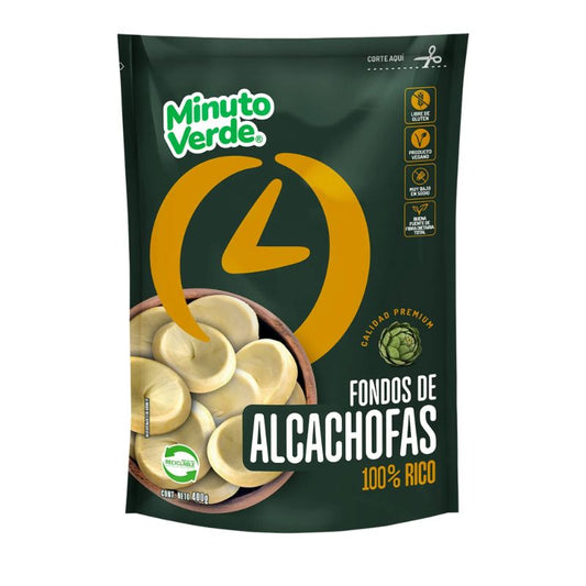 Fondos de Alcachofa Premium Minuto Verde 400grs