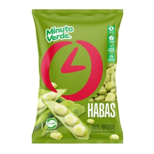 Habas Minuto Verde 500grs