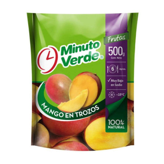 Mango en Trozos Minuto Verde 500grs