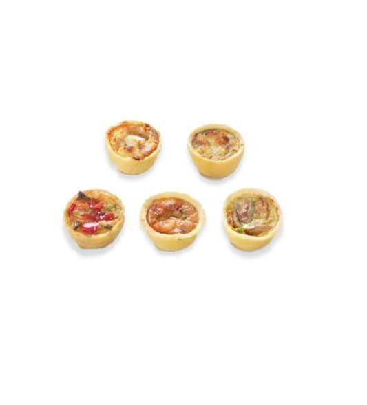 Mini Quiches 14g 1 Caja 75 Unidades