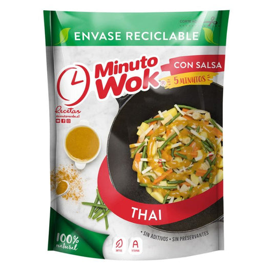 Minuto Wok Thai Minuto Verde 400grs
