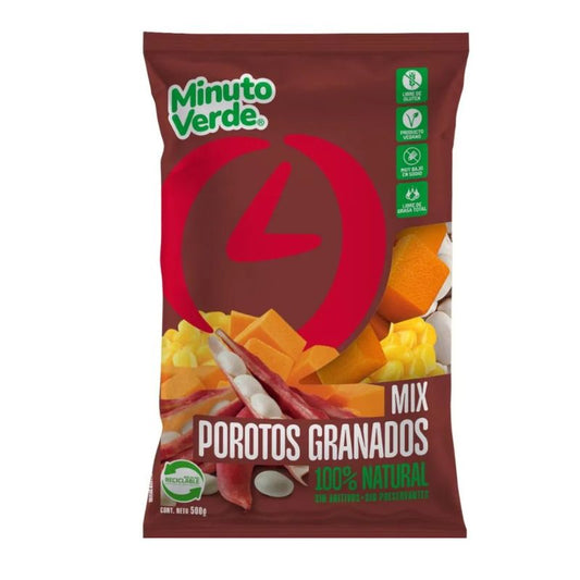 Mix Porotos Granados Minuto Verde 500grs
