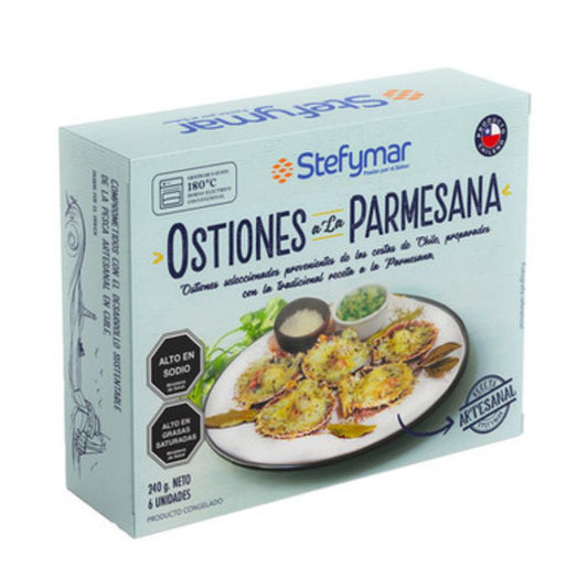 Ostiones a la Parmesana Stefymar 6 Und