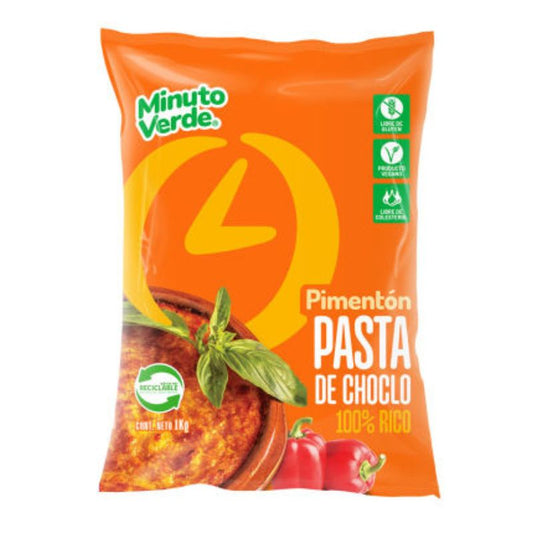 Pasta de Choclo Pimenton Minuto Verde 1Kg