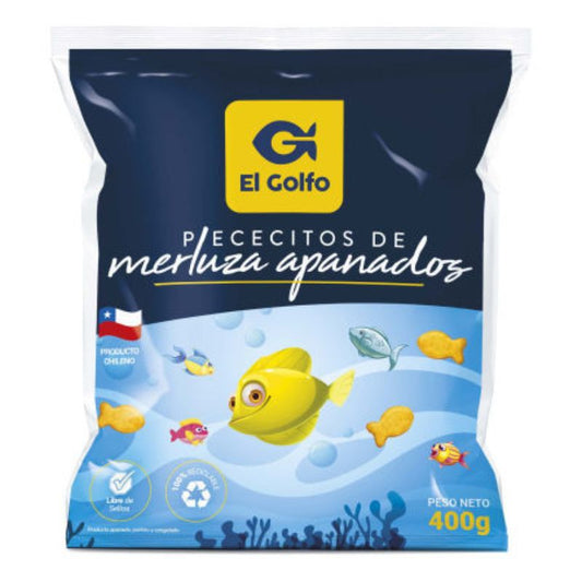 Pecesitos de Merluza Apanados El Golfo 400grs