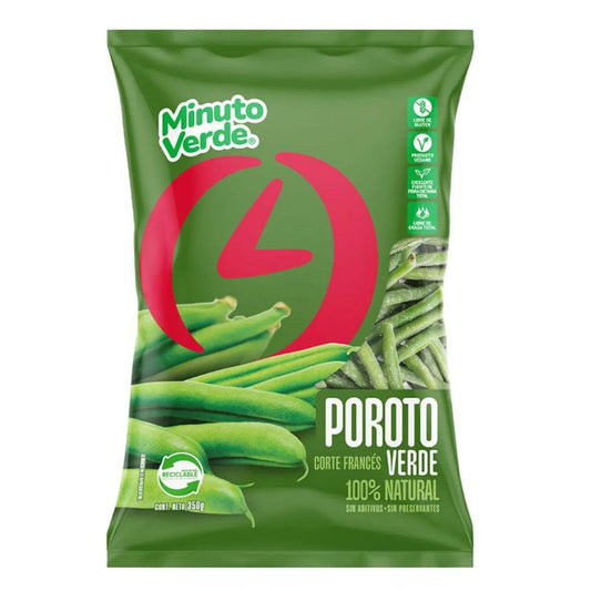 Porotos Verdes Minuto Verde 350grs