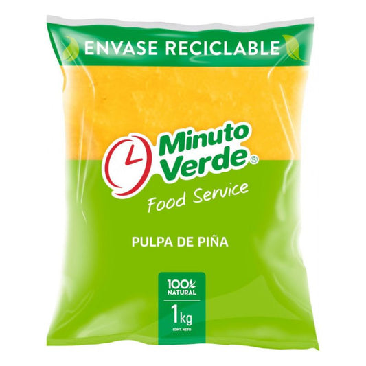 Pulpa de Piña Minuto Verde 1kg
