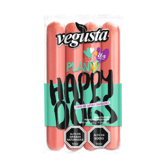 Salchicha Happy Dogs Vegusta 260grs