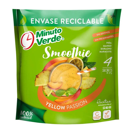 Smoothie Yellow Passion Minuto Verde 500grs