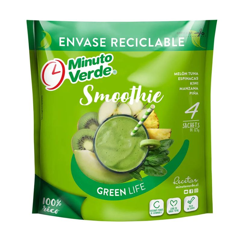 Smoothie Green Detox Minuto Verde