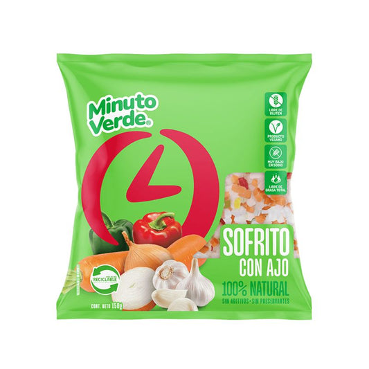 Sofrito con Ajo Minuto Verde 150grs