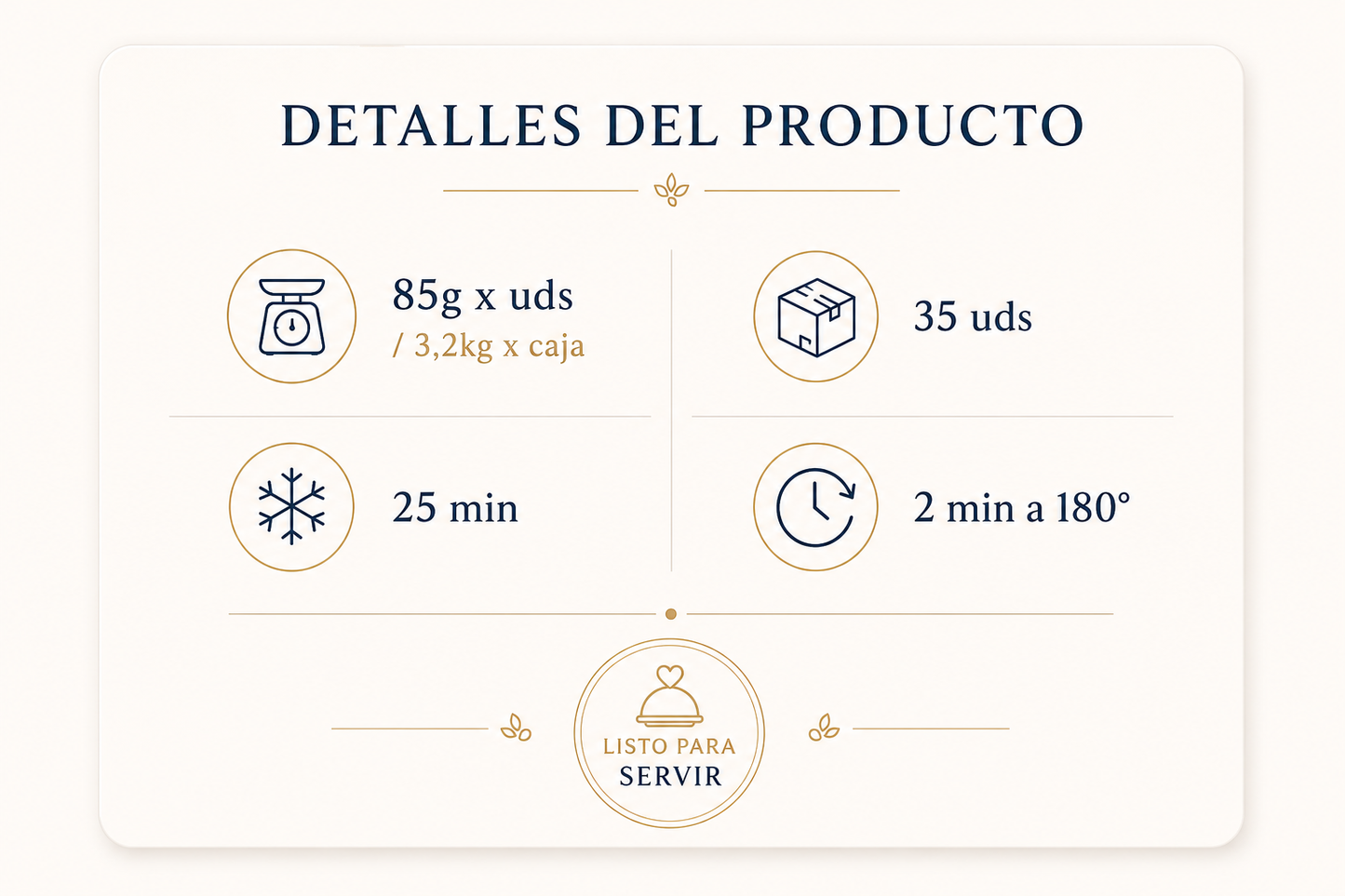 Hamburguesa Rústica 85g 1 Caja 35 Unidades
